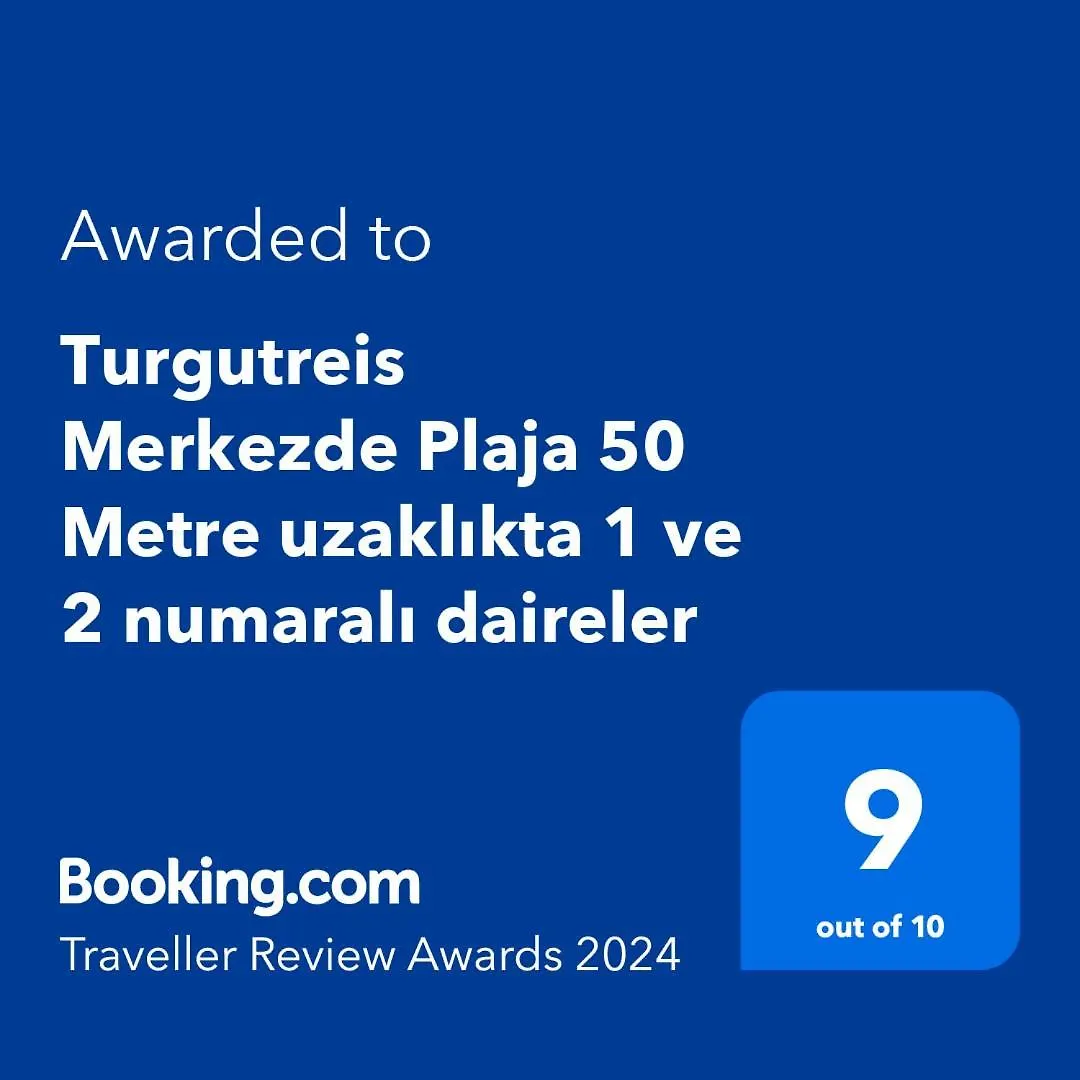 Bodrum-Turgutreis Merkezde Plaja 50 Metre Uzaklikta 1 Ve 2 Numarali Daireler 아파트 Bodrum