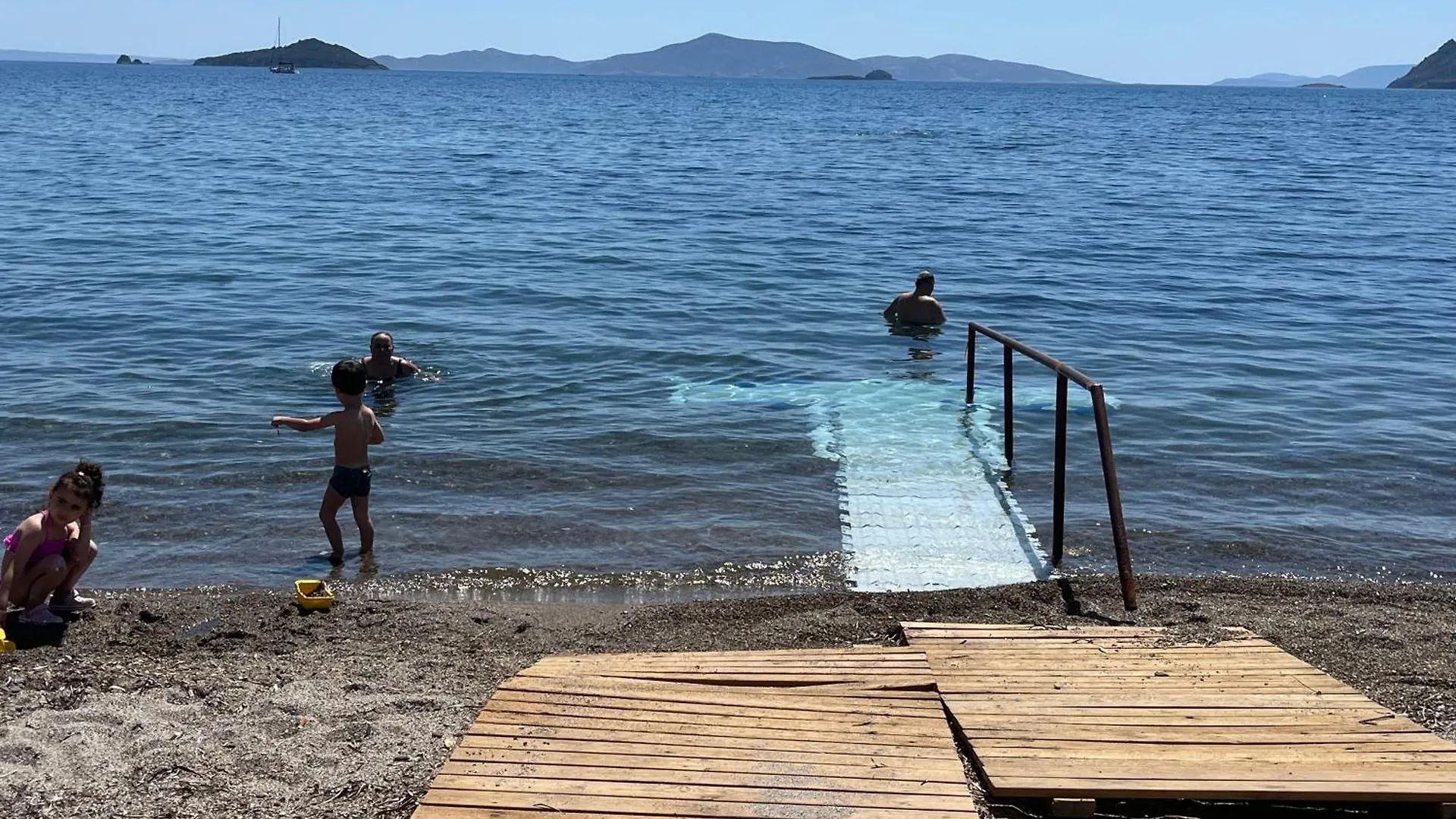 アパート Bodrum-Turgutreis Merkezde Plaja 50 Metre Uzaklikta 1 Ve 2 Numarali Daireler